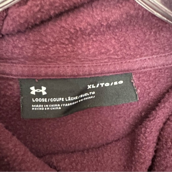 Under Armour Maroon Hoodie - Picture 3 of 5